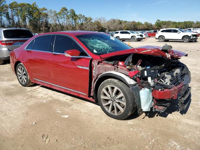 1LN6L9PK1L5602714 - 2020 LINCOLN CONTINENTA RED photo 4