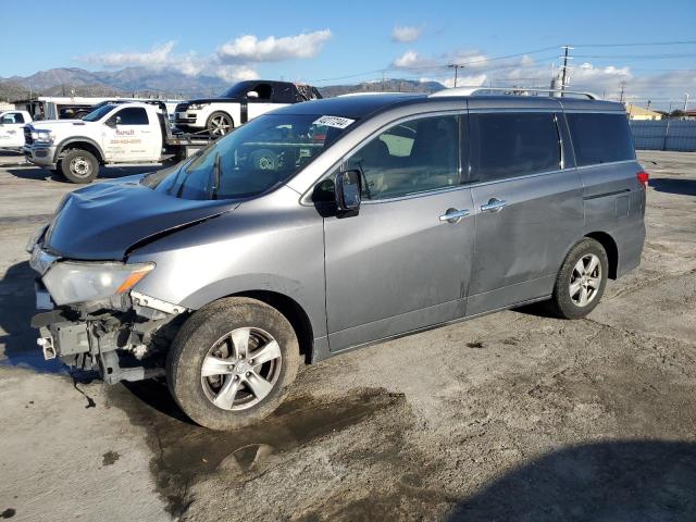 JN8AE2KP1F9123116 - 2015 NISSAN QUEST S CHARCOAL photo 1