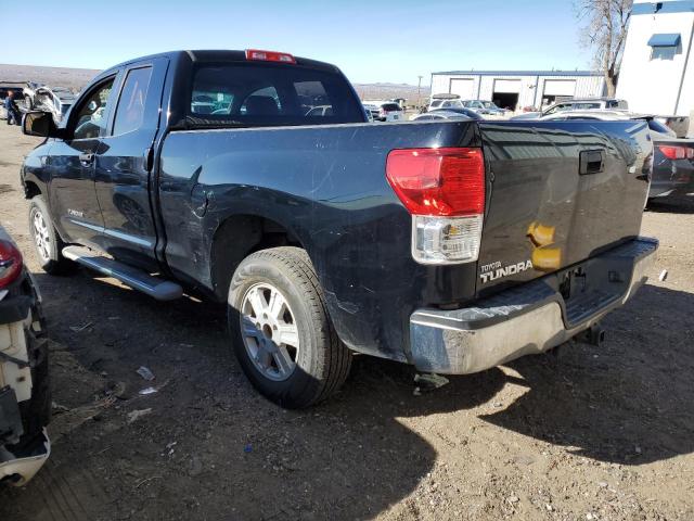 5TFRM5F1XAX009161 - 2010 TOYOTA TUNDRA DOUBLE CAB SR5 BLACK photo 2