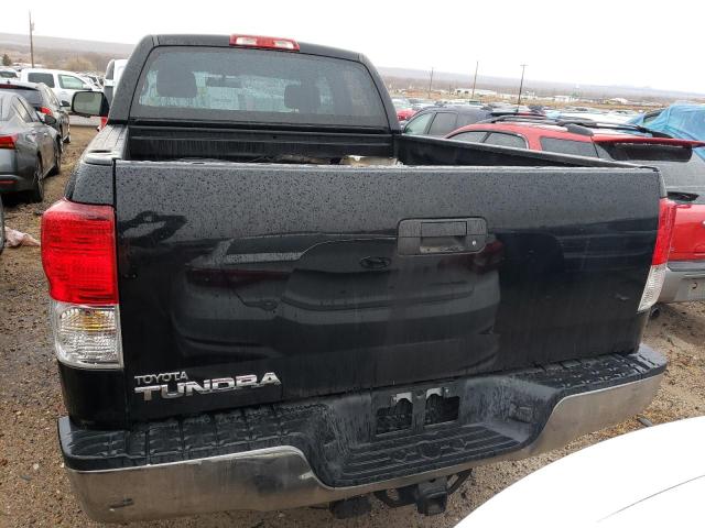 5TFRM5F1XAX009161 - 2010 TOYOTA TUNDRA DOUBLE CAB SR5 BLACK photo 6