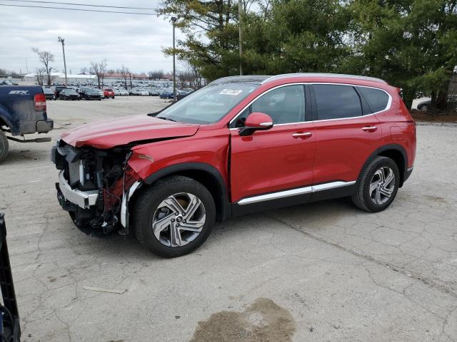 5NMS34AJ6NH463010 - 2022 HYUNDAI SANTA FE SEL Բորդո լուսանկար 1