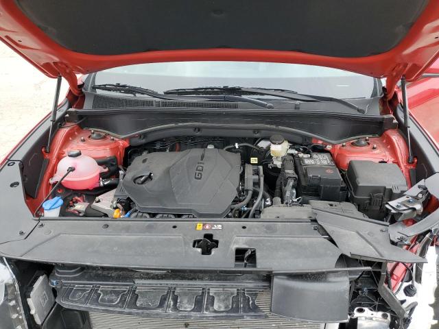 5NMS34AJ6NH463010 - 2022 HYUNDAI SANTA FE SEL Բորդո լուսանկար 12