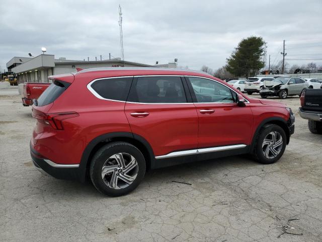 5NMS34AJ6NH463010 - 2022 HYUNDAI SANTA FE SEL Բորդո լուսանկար 3