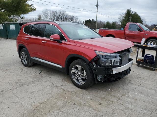 5NMS34AJ6NH463010 - 2022 HYUNDAI SANTA FE SEL Բորդո լուսանկար 4