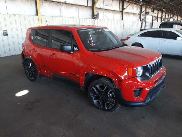 ZACNJAAB1LPL87369 - 2020 JEEP RENEGADE SPORT RED photo 4