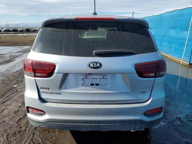 5XYPG4A30KG515166 - 2019 KIA SORENTO L SILVER photo 6