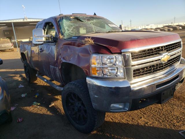 1GCHK29608E162032 - 2008 CHEVROLET SILVERADO K2500 HEAVY DUTY MAROON photo 4