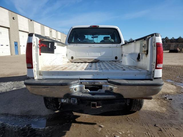 1FTWX31P25EB70308 - 2005 FORD F350 SRW SUPER DUTY WHITE photo 6