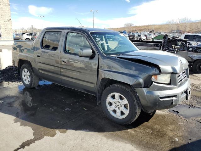 2HJYK16437H541087 - 2007 HONDA RIDGELINE RTS CHARCOAL photo 4