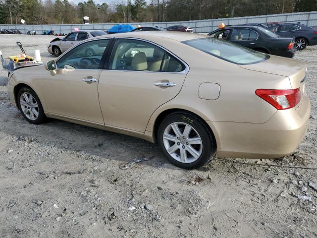 JTHBJ46G592288678 - 2009 LEXUS ES 350 GOLD photo 2