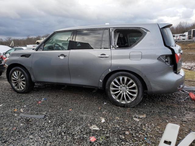 JN8AZ2NC2H9430066 - 2017 INFINITI QX80 BASE GRAY photo 2