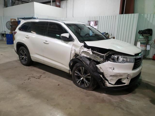 5TDKKRFH9GS501786 - 2016 TOYOTA HIGHLANDER XLE 白色 照片 4