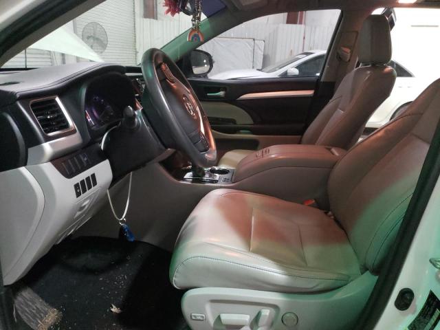 5TDKKRFH9GS501786 - 2016 TOYOTA HIGHLANDER XLE 白色 照片 7