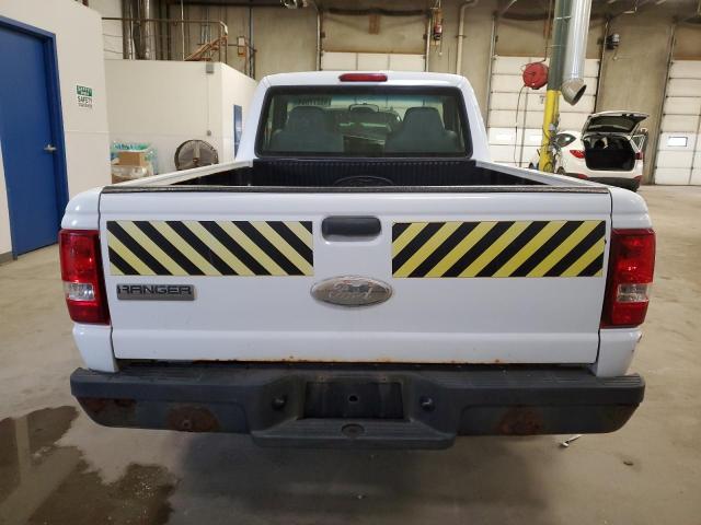 1FTYR10D28PB02582 - 2008 FORD RANGER WHITE photo 6