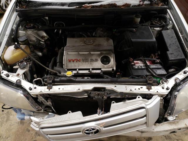JTEDP21A340005596 - 2004 TOYOTA HIGHLANDER BASE رمادي صورة 12