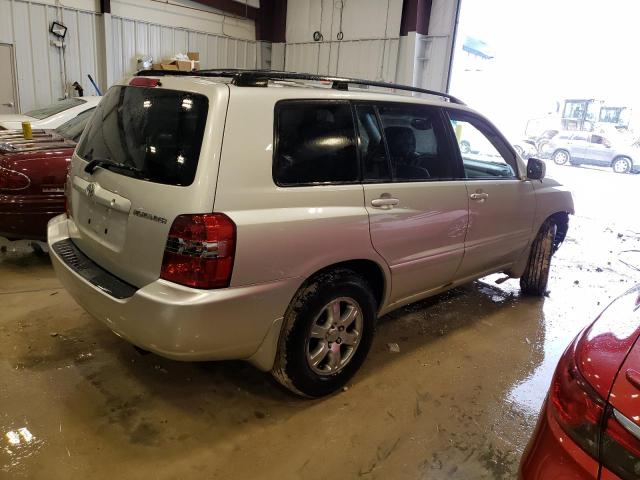 JTEDP21A340005596 - 2004 TOYOTA HIGHLANDER BASE رمادي صورة 3