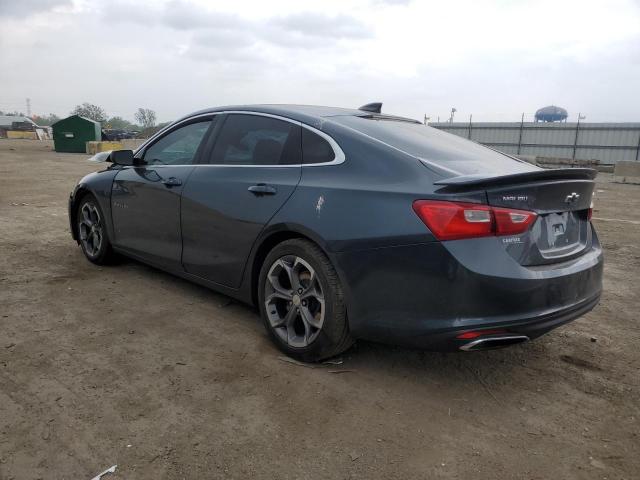 1G1ZG5ST0KF184212 - 2019 CHEVROLET MALIBU RS BLUE photo 2