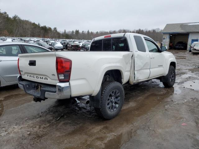 3TYSZ5AN2MT014379 - 2021 TOYOTA TACOMA ACCESS CAB WHITE photo 3