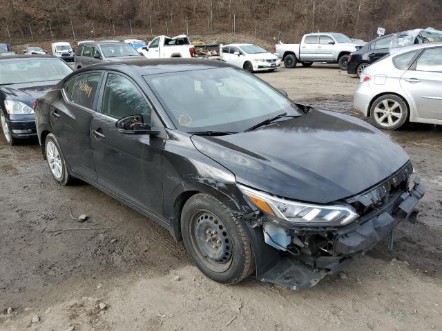 3N1AB8BV8LY218867 - 2020 NISSAN SENTRA S BLACK photo 4