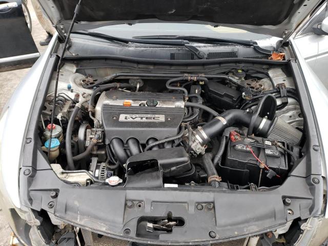 1HGCP26808A095670 - 2008 HONDA ACCORD EXL SILVER photo 11