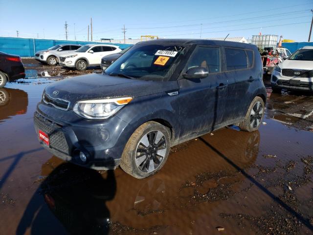 KNDJX3A5XF7135174 - 2015 KIA SOUL ! BLUE photo 1