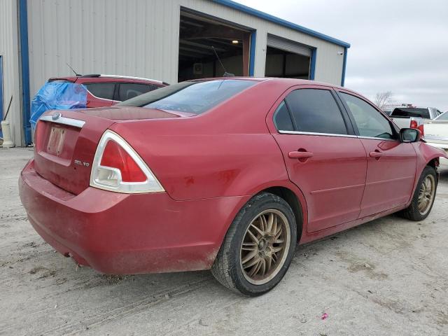 3FAHP08178R237517 - 2008 FORD FUSION SEL RED photo 3