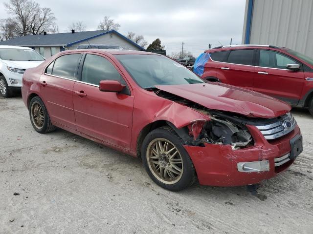 3FAHP08178R237517 - 2008 FORD FUSION SEL RED photo 4