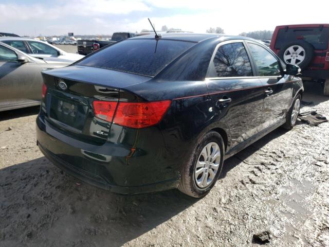 KNAFU4A27A5253565 - 2010 KIA FORTE EX BLACK photo 3