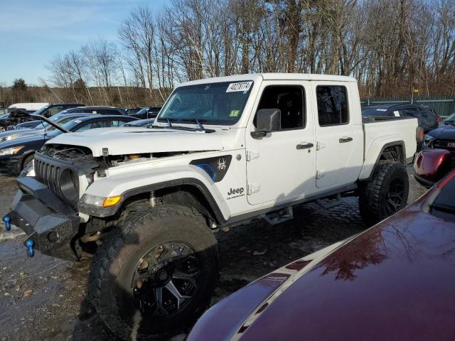 1C6HJTFG0NL113515 - 2022 JEEP GLADIATOR OVERLAND WHITE photo 1