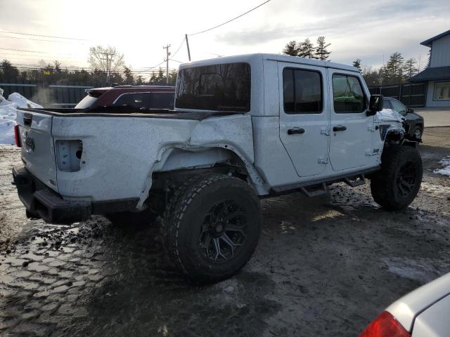 1C6HJTFG0NL113515 - 2022 JEEP GLADIATOR OVERLAND WHITE photo 3