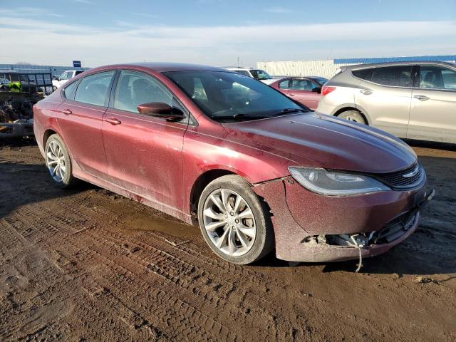 1C3CCCDG6FN530258 - 2015 CHRYSLER 200 S MAROON photo 4