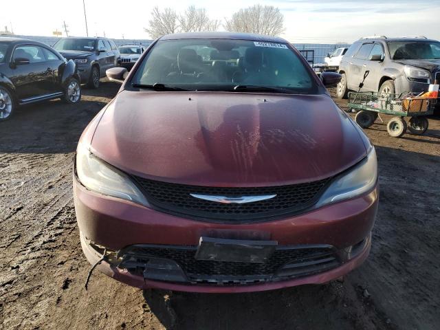 1C3CCCDG6FN530258 - 2015 CHRYSLER 200 S MAROON photo 5