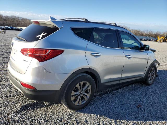 5XYZU3LB1FG286549 - 2015 HYUNDAI SANTA FE S SILVER photo 3