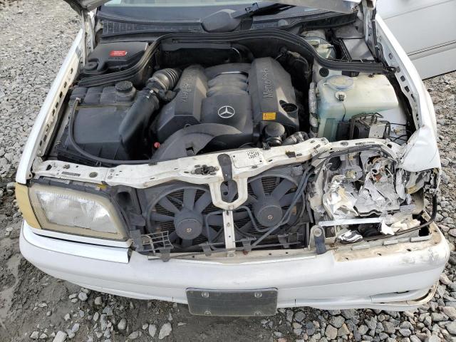 WDBHA29G7WA568341 - 1998 MERCEDES-BENZ C 280 WHITE photo 11