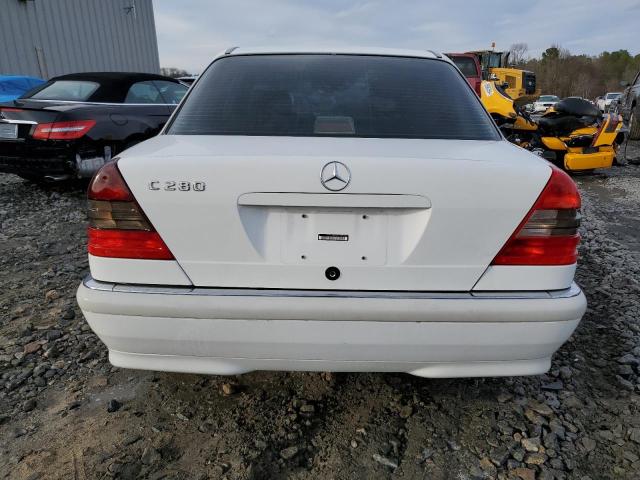 WDBHA29G7WA568341 - 1998 MERCEDES-BENZ C 280 WHITE photo 6