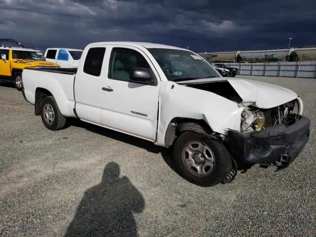 5TETX22N78Z491367 - 2008 TOYOTA TACOMA ACCESS CAB WHITE photo 4