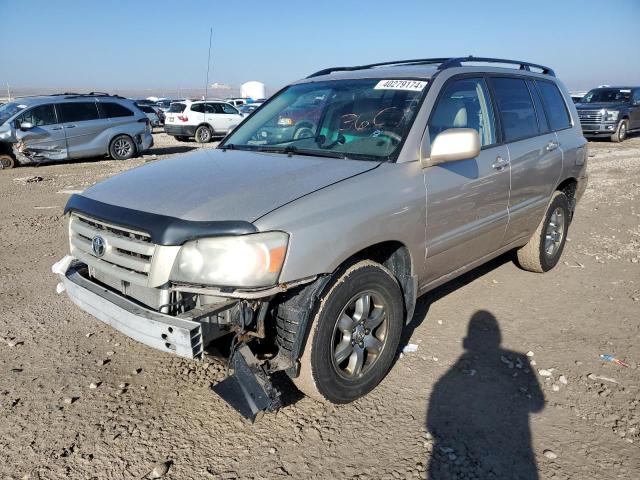 JTEEP21A750075690 - 2005 TOYOTA HIGHLANDER LIMITED GOLD photo 1