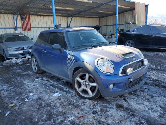 WMWMF73598TT86716 - 2008 MINI COOPER S BLUE photo 4