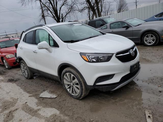 KL4CJASB9HB036200 - 2017 BUICK ENCORE PREFERRED WHITE photo 4