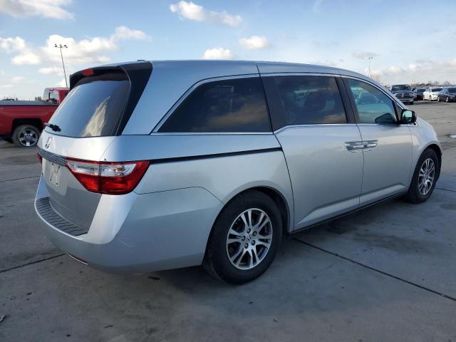 5FNRL5H68BB094170 - 2011 HONDA ODYSSEY EXL SILVER photo 3