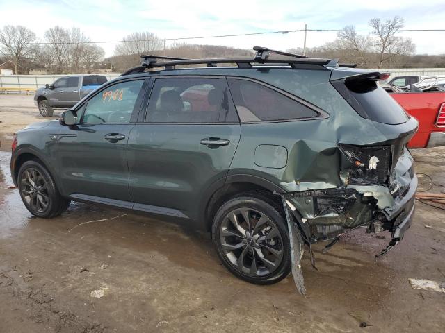 5XYRHDLF1PG206519 - 2023 KIA SORENTO EX GRAY photo 2