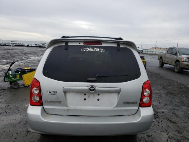 4F2YZ94186KM35507 - 2006 MAZDA TRIBUTE S SILVER photo 6