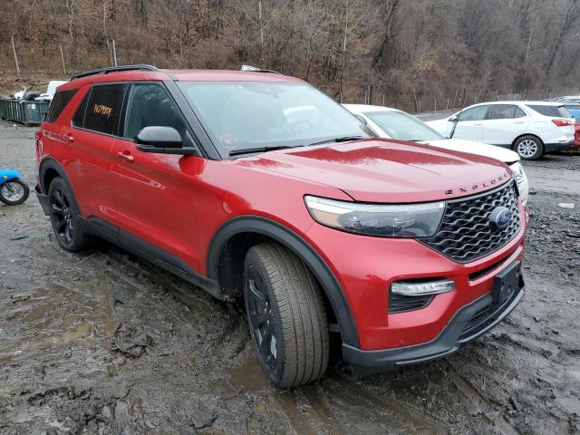 1FM5K8GC3PGA61399 - 2023 FORD EXPLORER ST RED photo 4