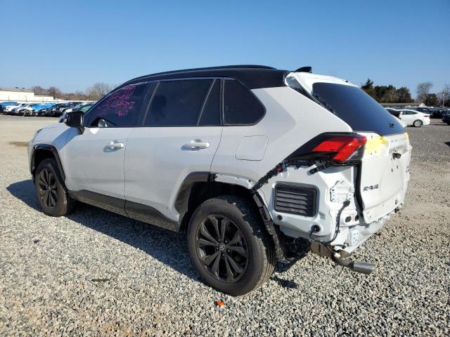 4T3E6RFV9PU126312 - 2023 TOYOTA RAV4 XSE WHITE photo 2