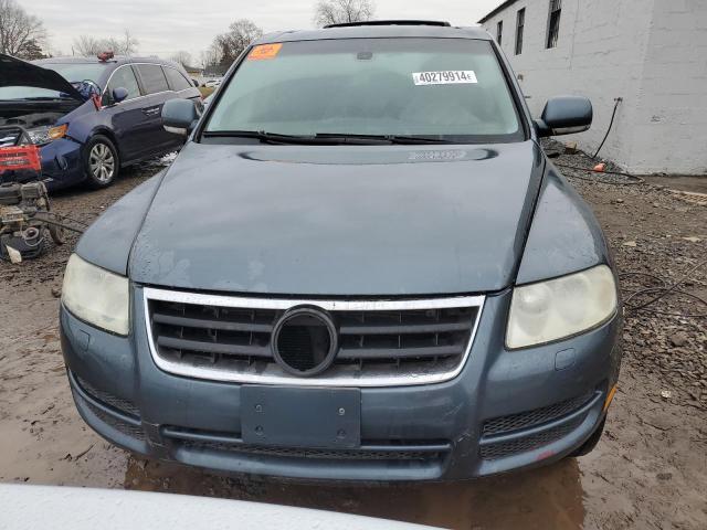 WVGBC77L64D064403 - 2004 VOLKSWAGEN TOUAREG 3.2 BLUE photo 5