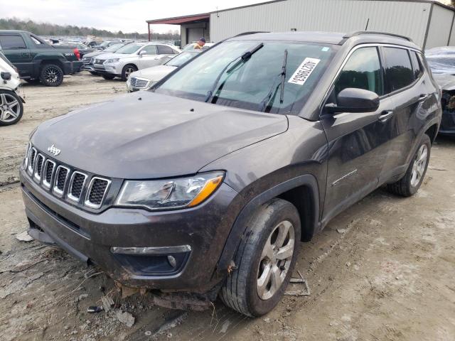 3C4NJDBBXJT373186 - 2018 JEEP COMPASS LATITUDE GRAY photo 1