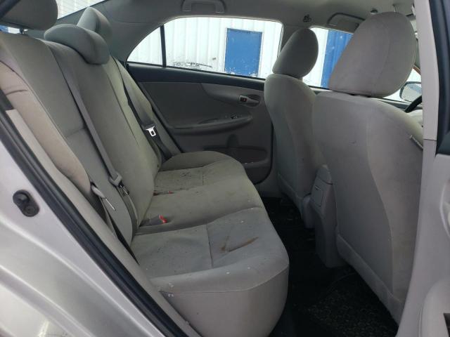 2T1BU4EE3BC634159 - 2011 TOYOTA COROLLA BASE SILVER photo 10