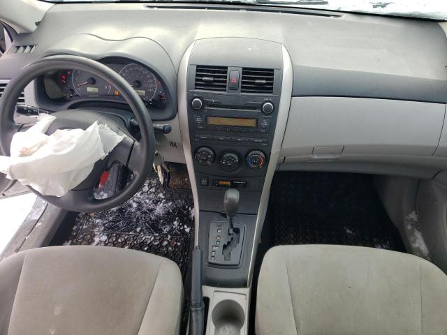 2T1BU4EE3BC634159 - 2011 TOYOTA COROLLA BASE SILVER photo 8