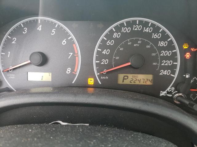 2T1BU4EE3BC634159 - 2011 TOYOTA COROLLA BASE SILVER photo 9