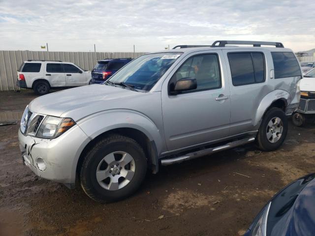 5N1AR1NN4BC610761 - 2011 NISSAN PATHFINDER S SILVER photo 1